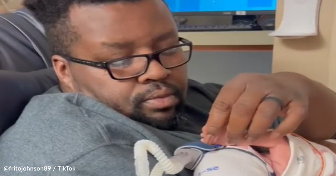 Dad Sings Sweet Lullaby To Preemie In The NICU