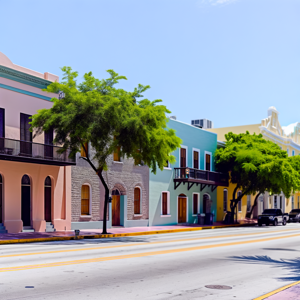 Historic buildings in Miami-Dade's Overtown neighborhood