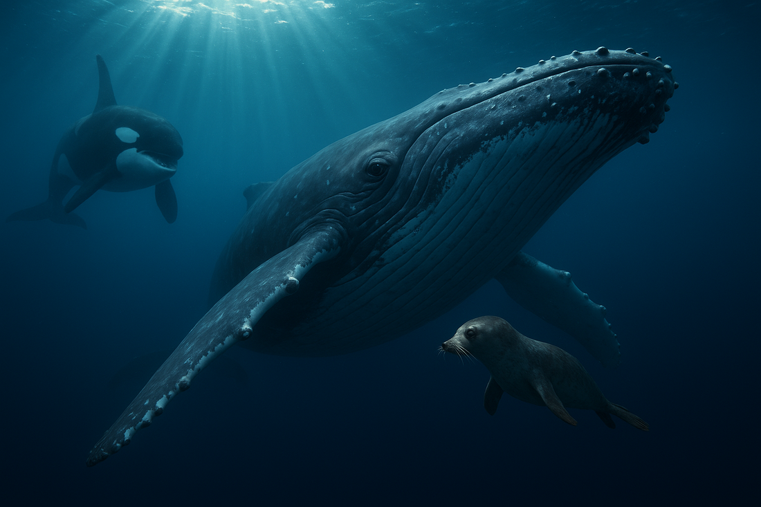 Humpback Whales Intervene in Killer Whale Hunts to Protect Animals