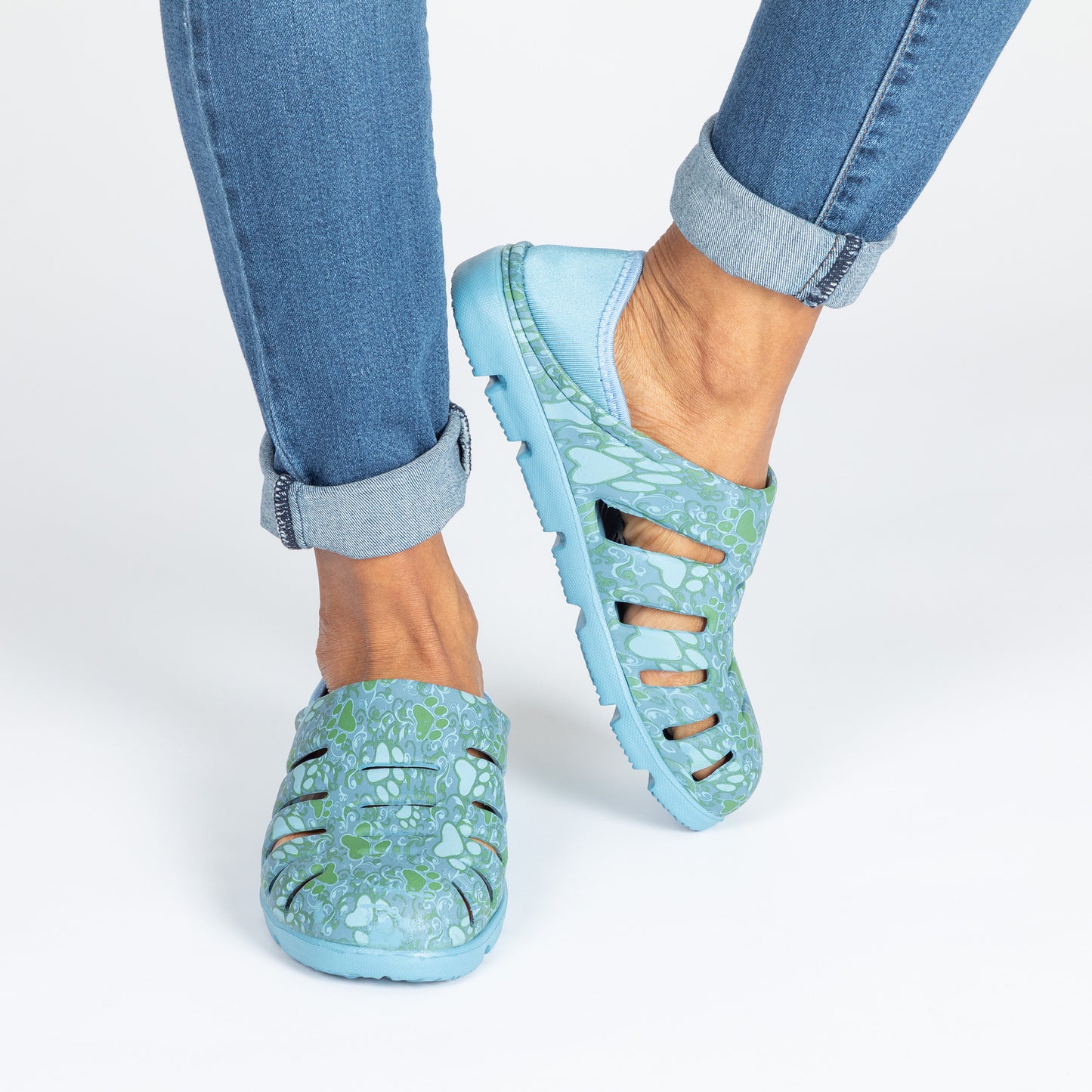 Ultralite™ Colorful Print Sport Slip-On Shoes