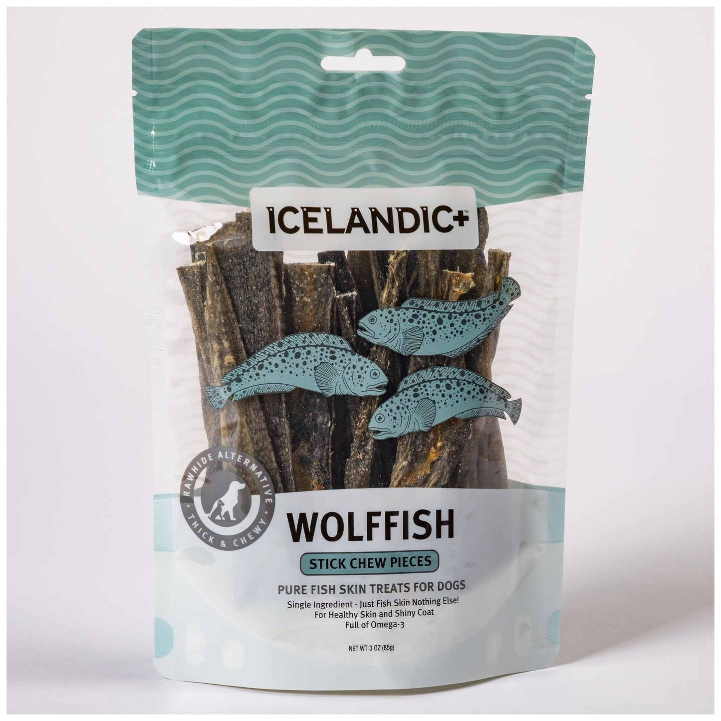 Icelandic+™ Wolffish Skin Stick Chews