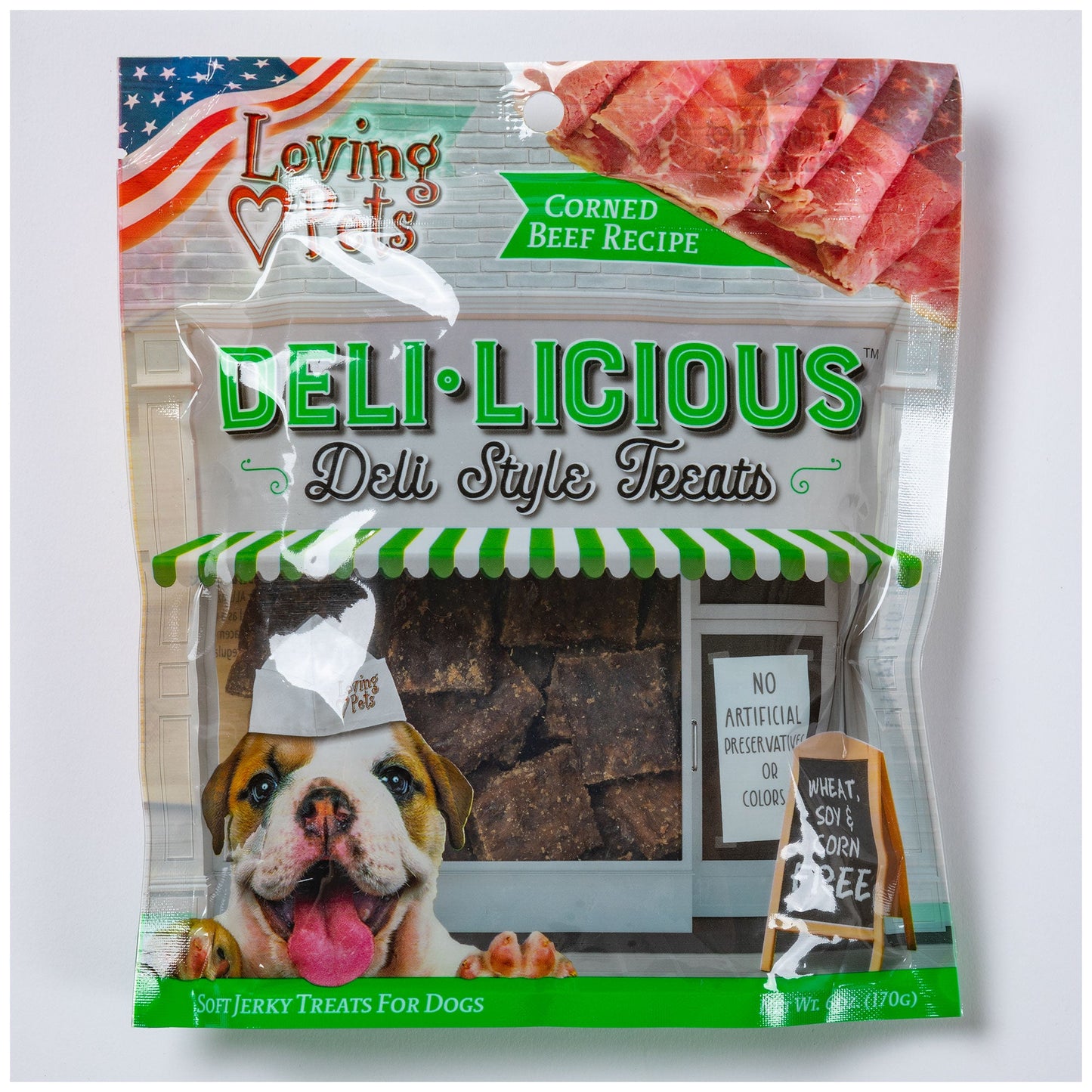 Loving Pets® Deli-Licious Corned Beef Recipe Dog Treats