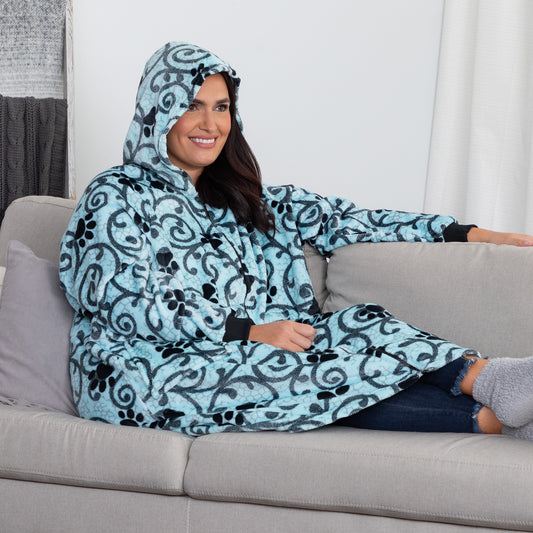 Super Cozy™ Premium Full Zip Oversized Blanket Hoodie