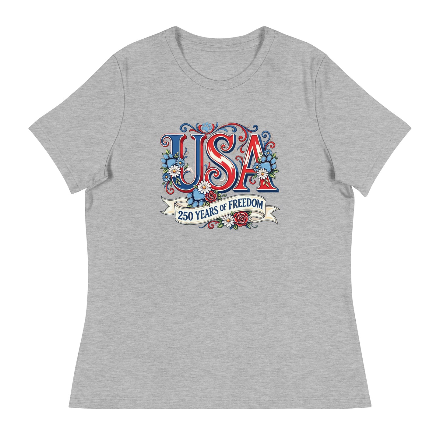 USA 250 Years Women's Relaxed T-Shirt