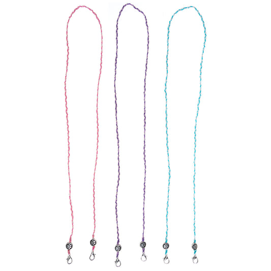 Paw Print Threaded Glasses Holder