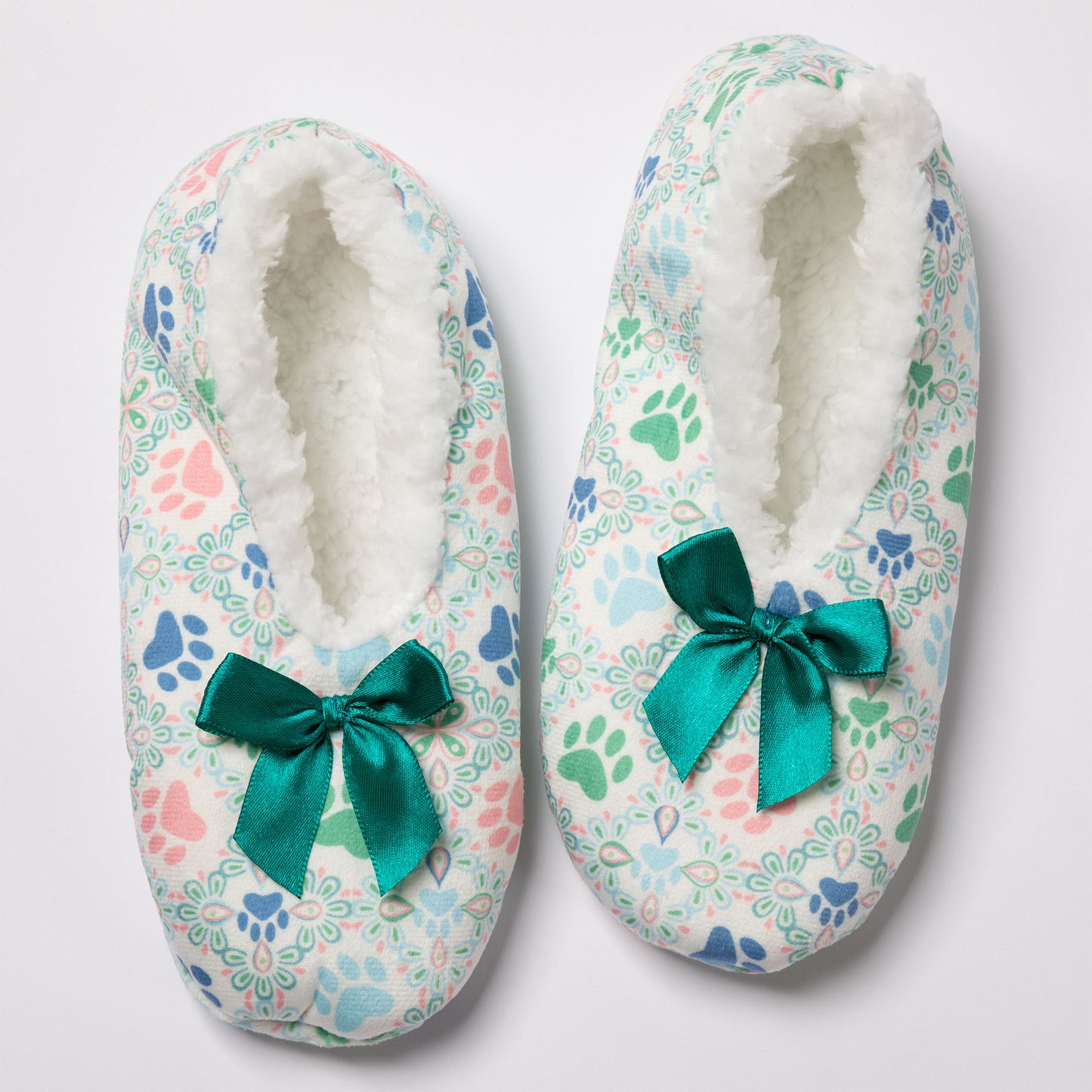 Super Cozy™ Pawsitively Adorable Paw Slippers