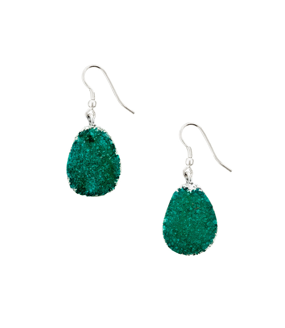 Rishima Druzy Drop Earrings