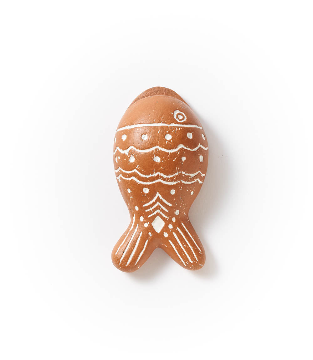 Vasanta Terracotta Wall Planter - Fish