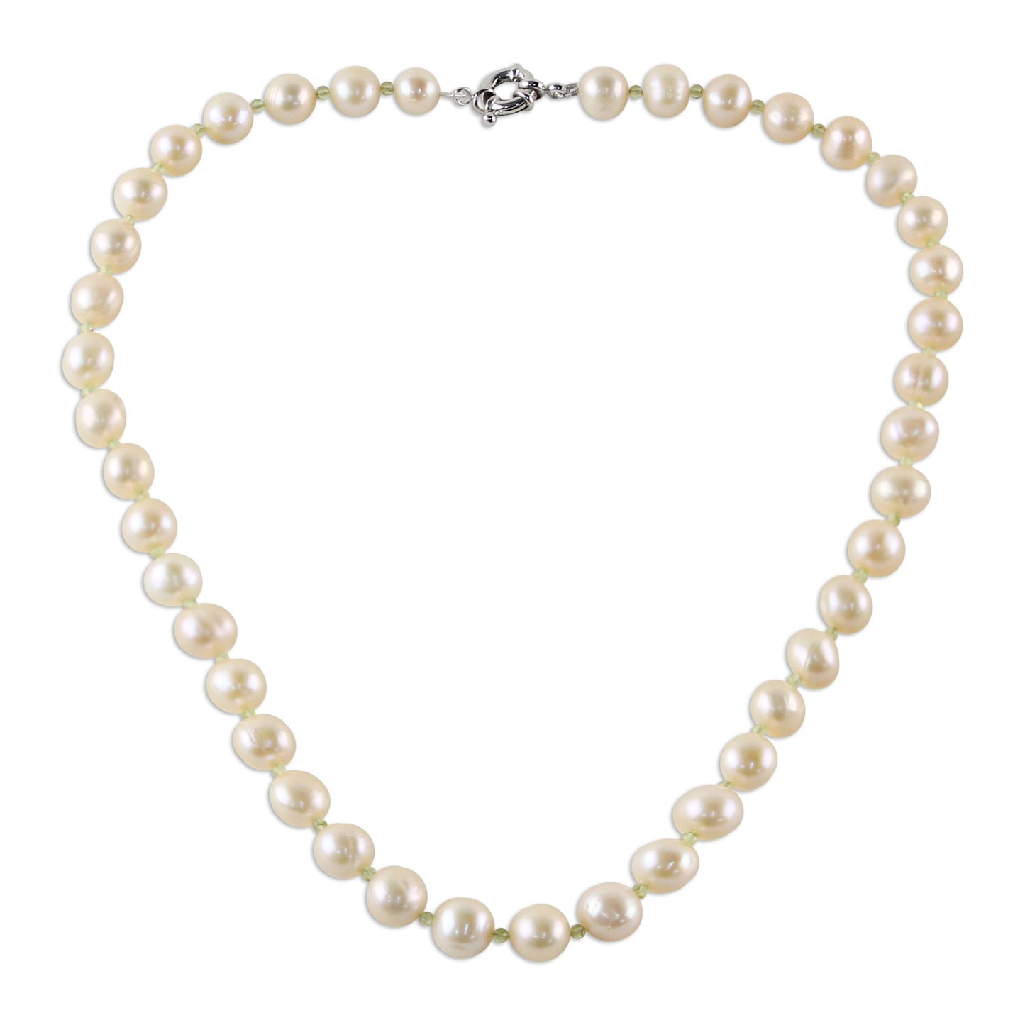 Pink Sea Breath Pearl Bridal Necklace