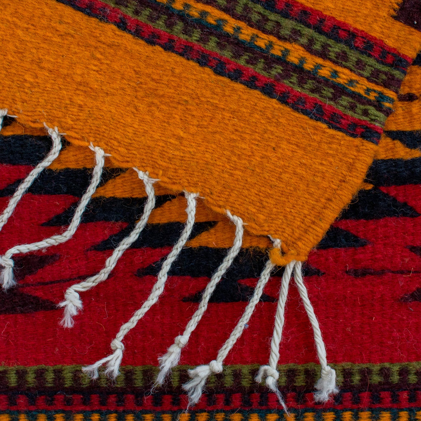 Three Diamonds Wool Area Rug