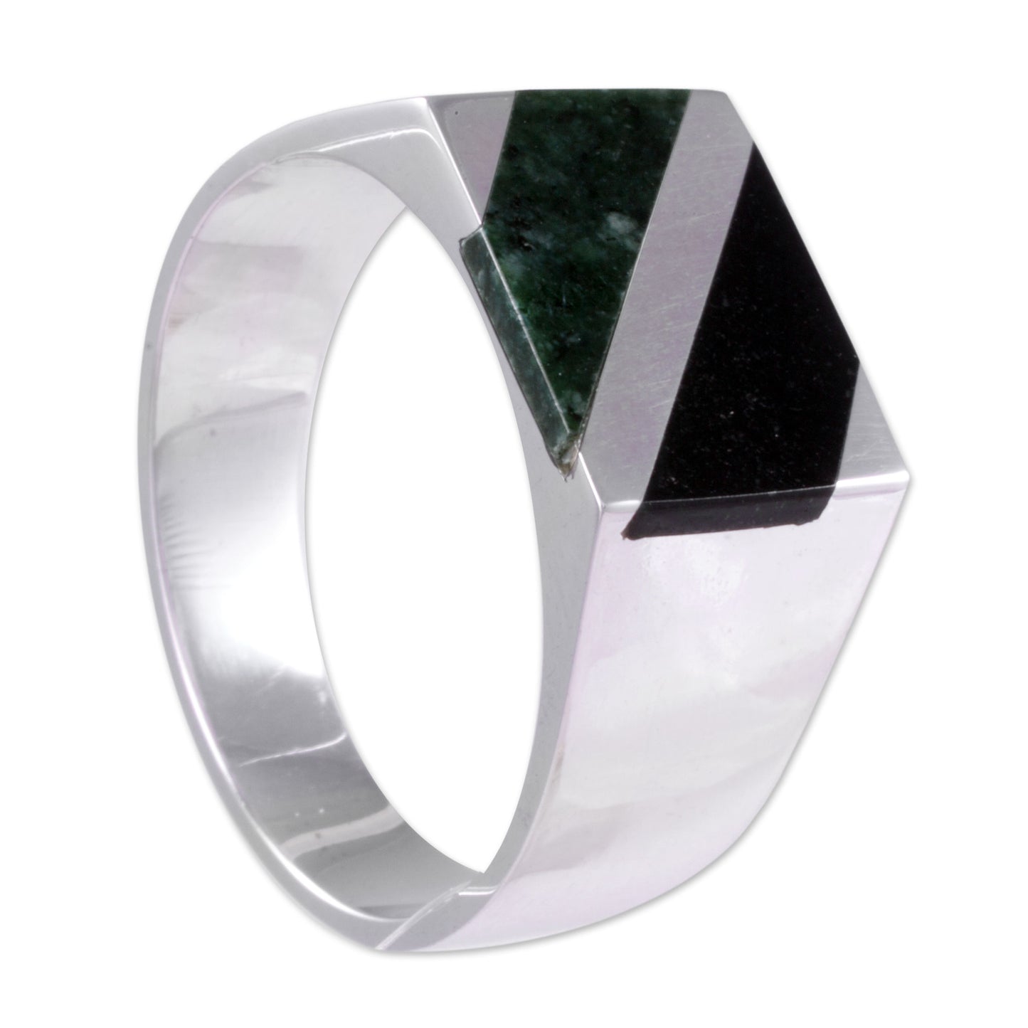 Lord of the Land Jade Modern Ring