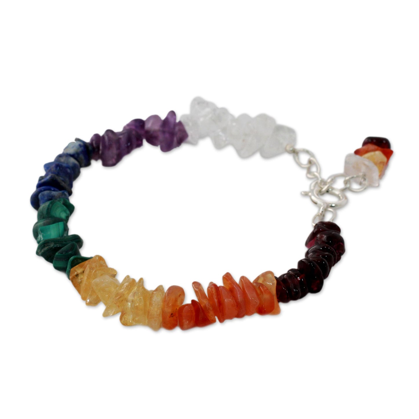 Peaceful Mantra Multi-gemstone Bracelet