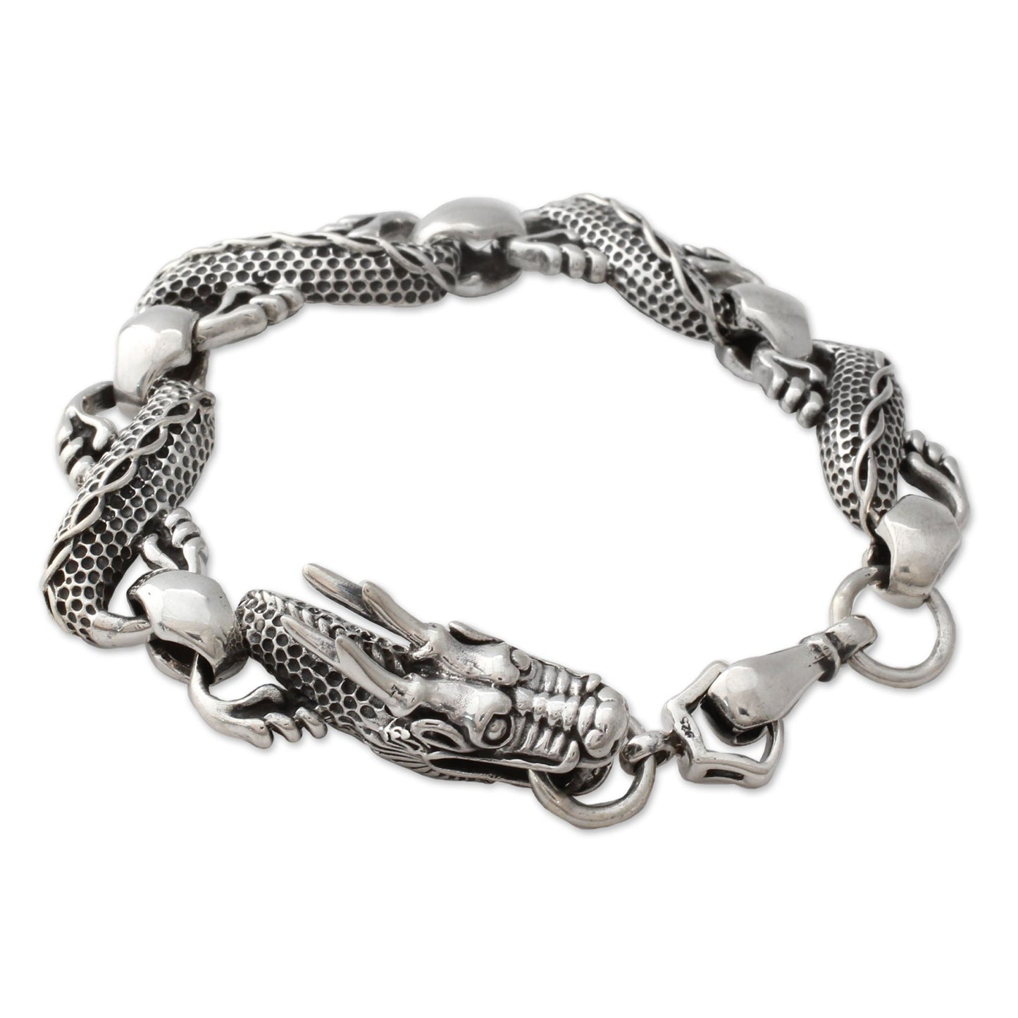 Mystic Dragon Men's Chain Link Bracelet