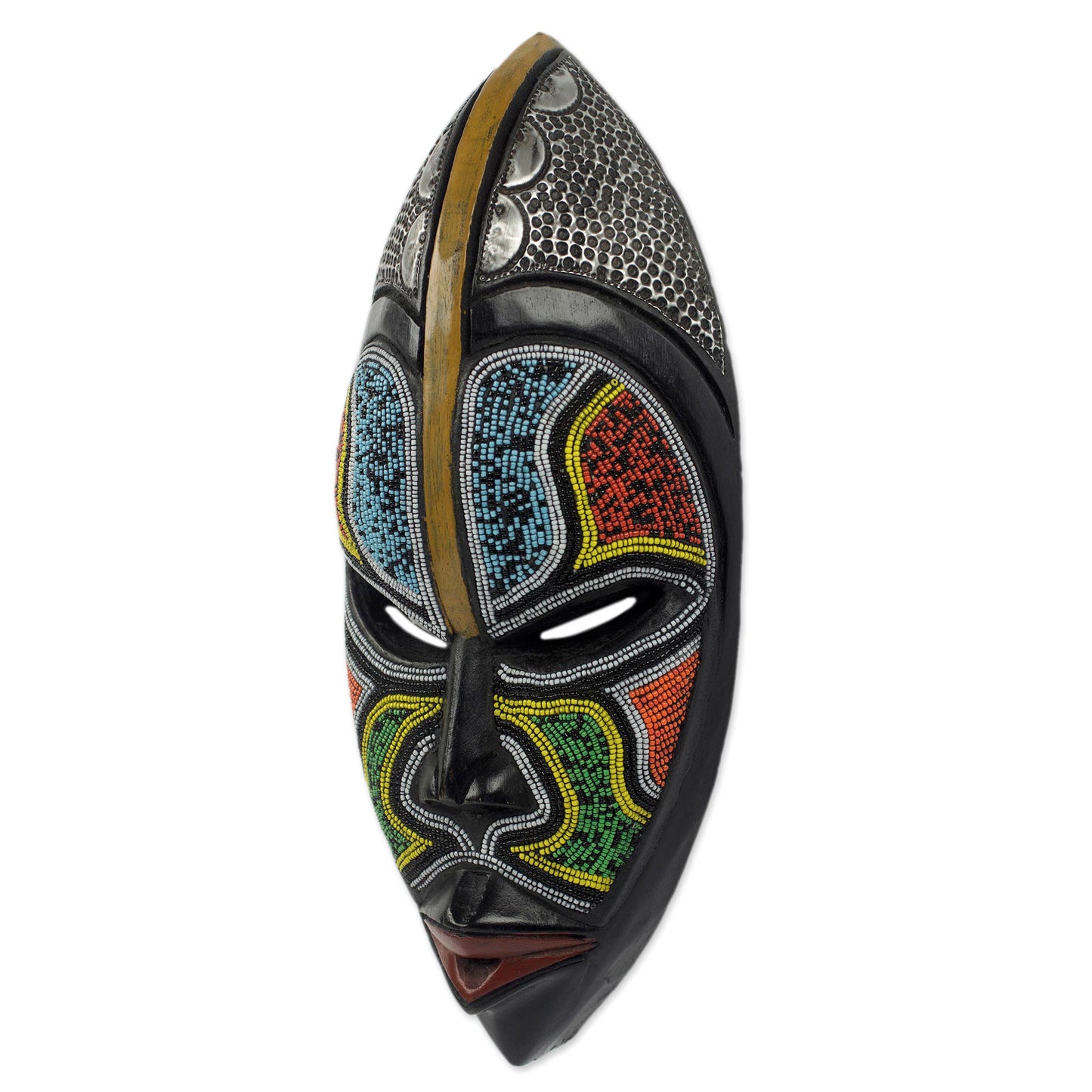 Bantu Zulu African Sese Wood Wall Mask