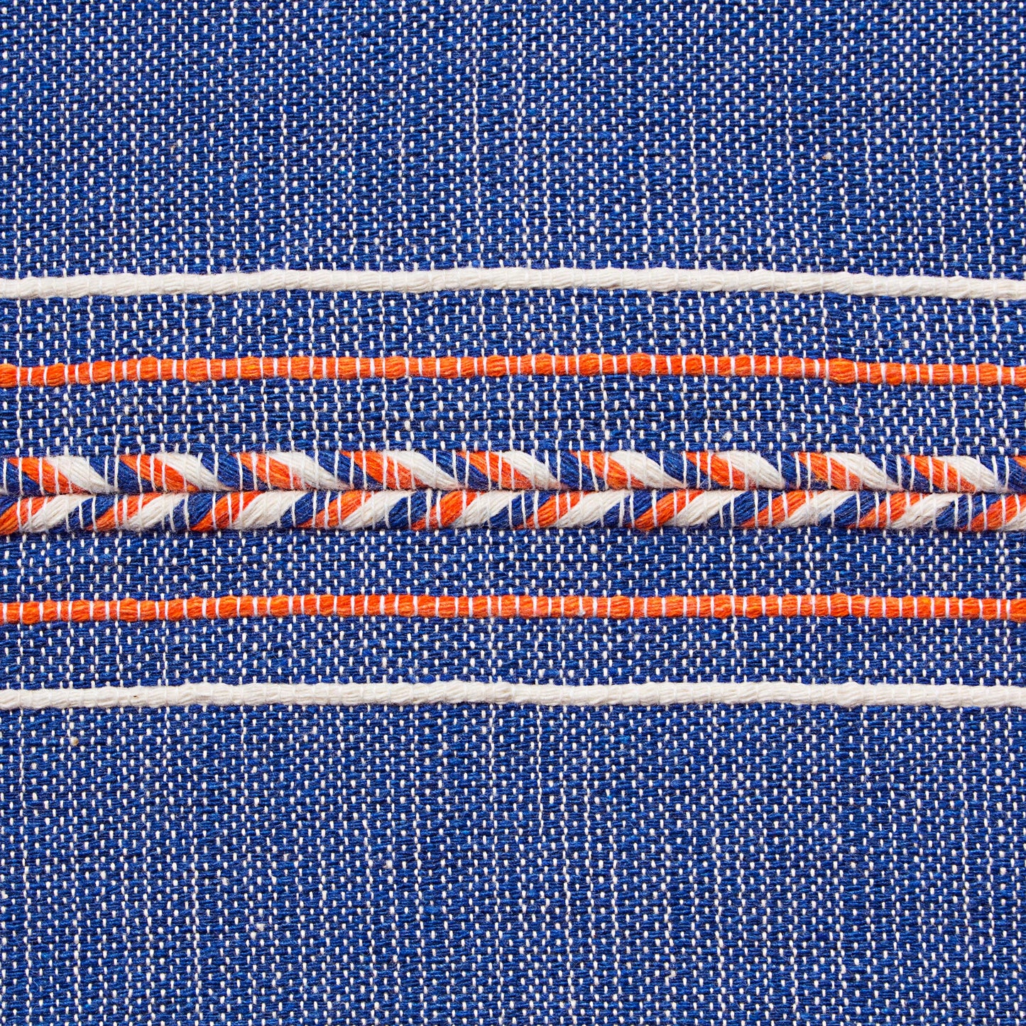 Striped Elegance Cotton Runner