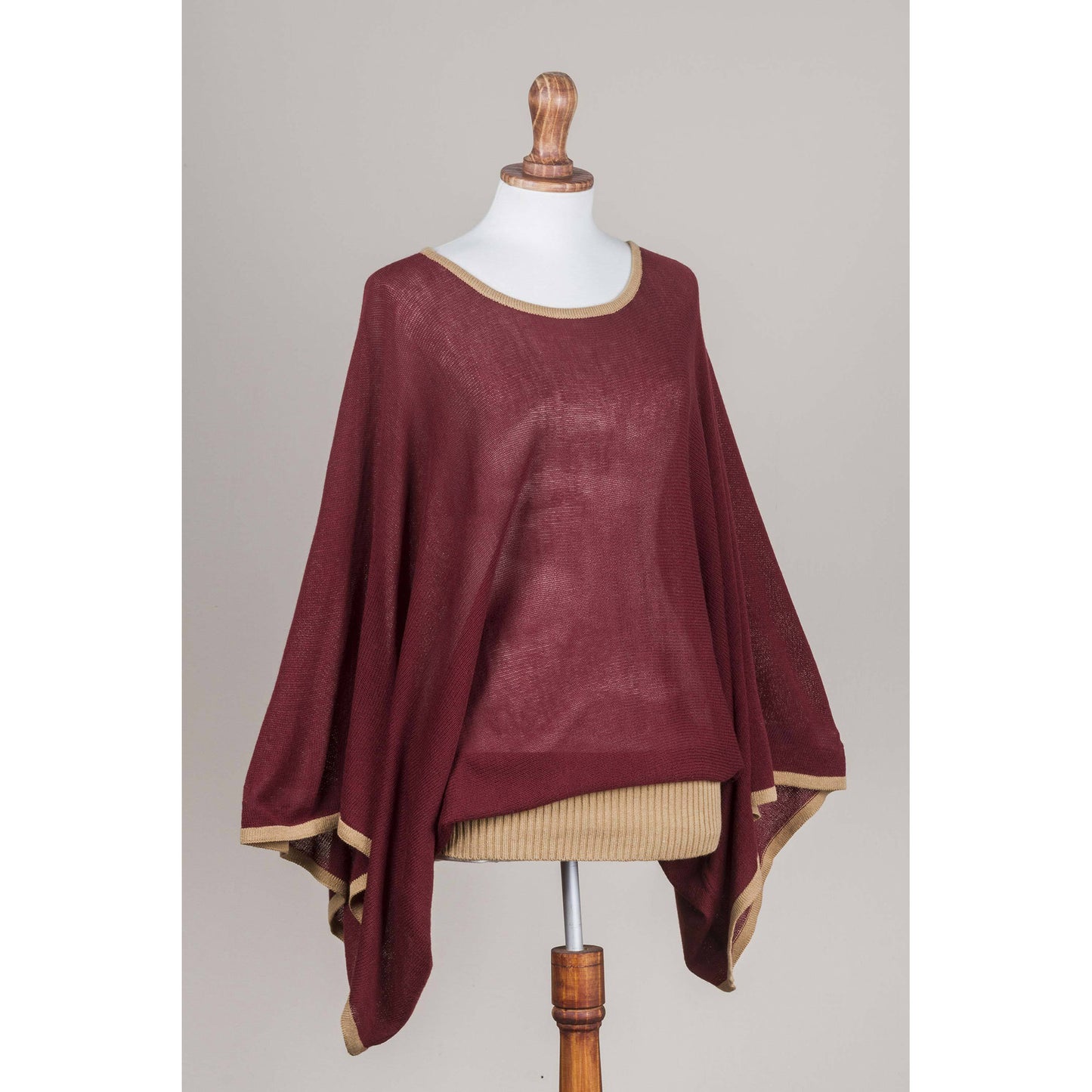 Piura Dance Burgundy Sweater