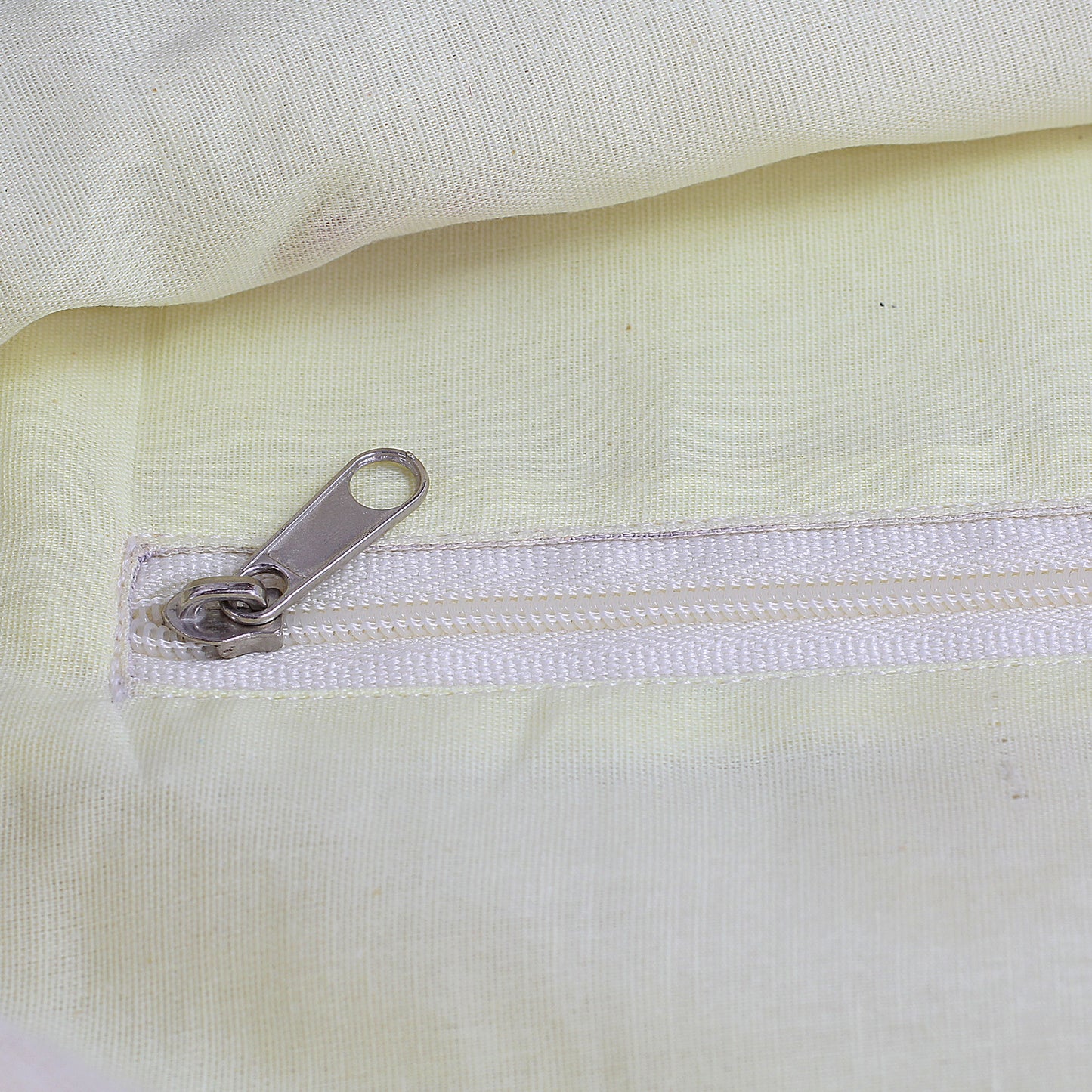 Field of Flowers in Wheat Wheat Colored Floral Jute Blend Hobo Bag from India