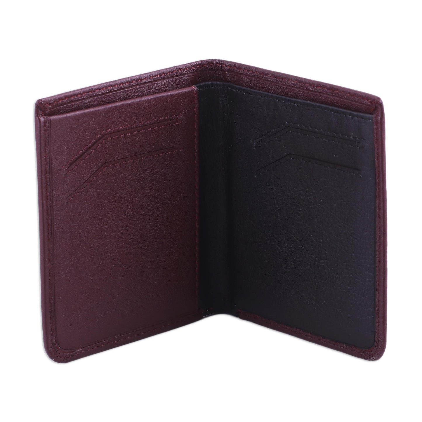 Noble Cordovan Cordovan Leather Wallet with Multiple Pockets