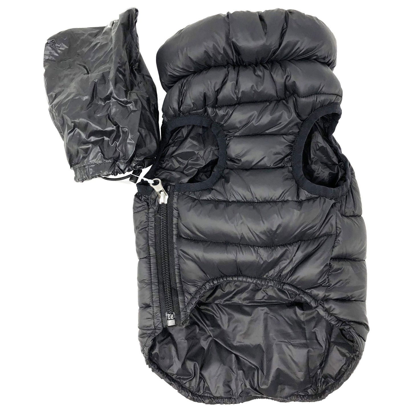Pet Life® Black Pursuit Thermal Dog Jacket