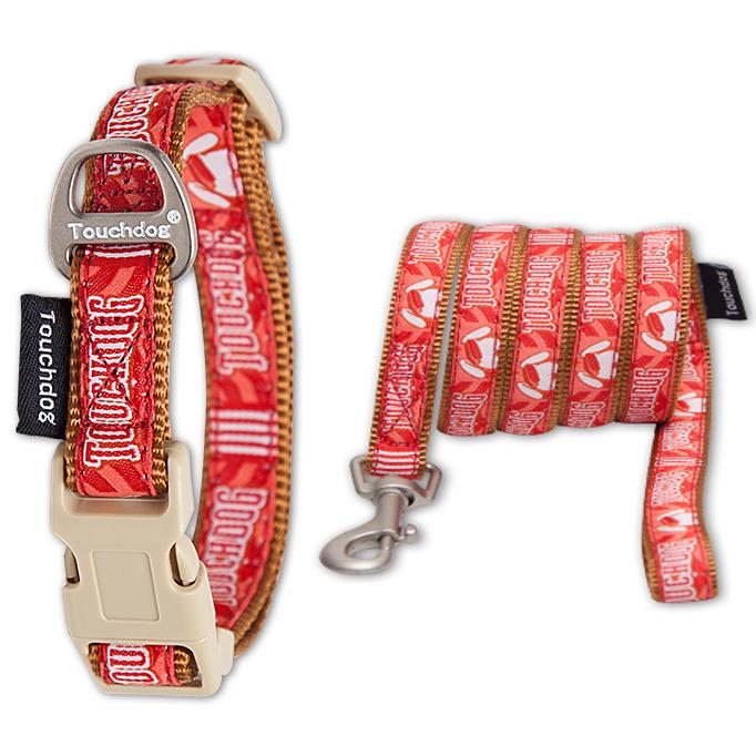 Touchdog® Funny Bun Embroidered Collar & Leash