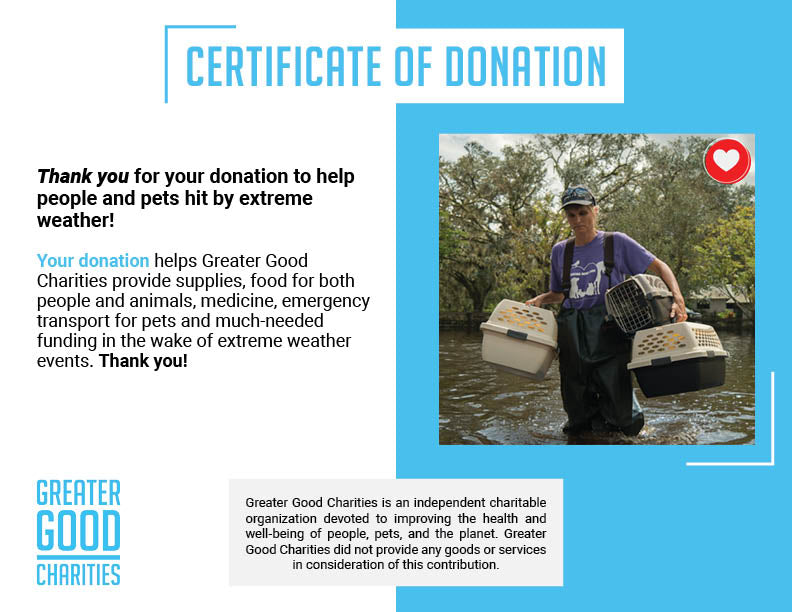 Send Aid to Communities Affected by Severe Weather and Natural Disasters