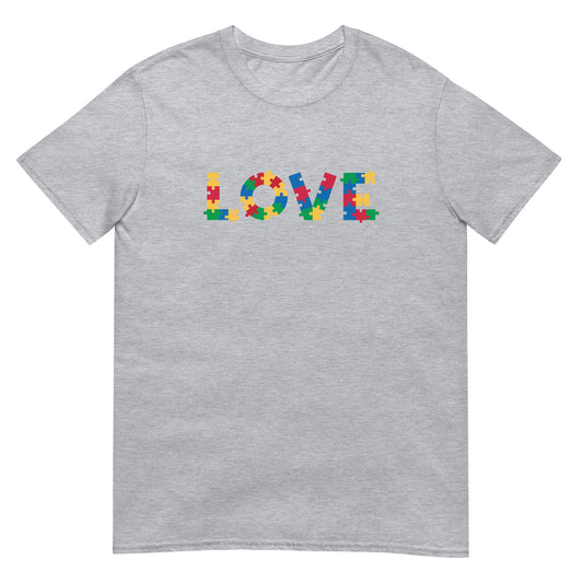 Autism Acceptance & Love Puzzle T-Shirt