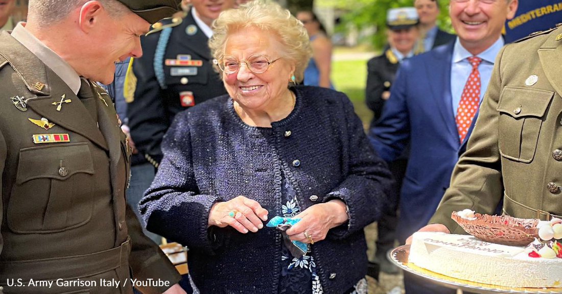 U.S. Soldiers Return Birthday Cake To Italian Woman 77 Years Later