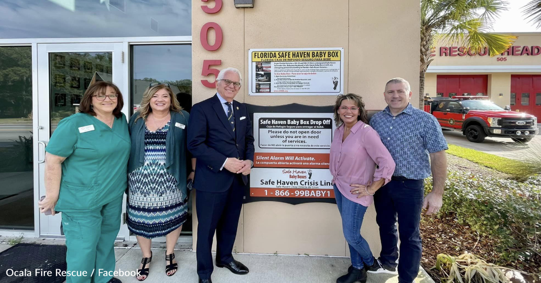 Flordia Sees First Newborn Surrendered To State's Only Life-Saving Baby Box