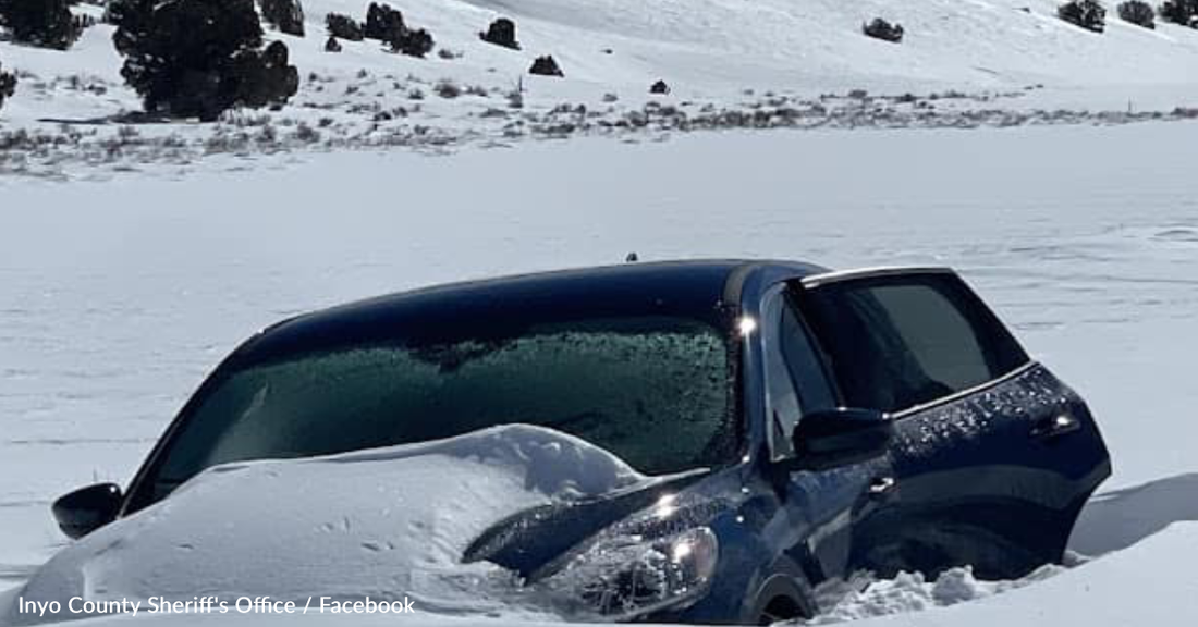 81-Year-Old Survives Nearly A Week Trapped On Snowy California Road