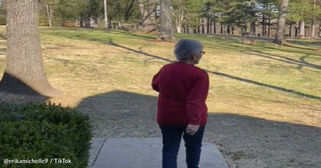 Grandmother Compared To "Snow White" For Her Uncanny Ability To Talk To Deer