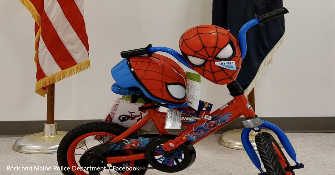 Homeless Woman Surprises 3-Year-Old Boy With Brand New Bicycle After His Was Stolen