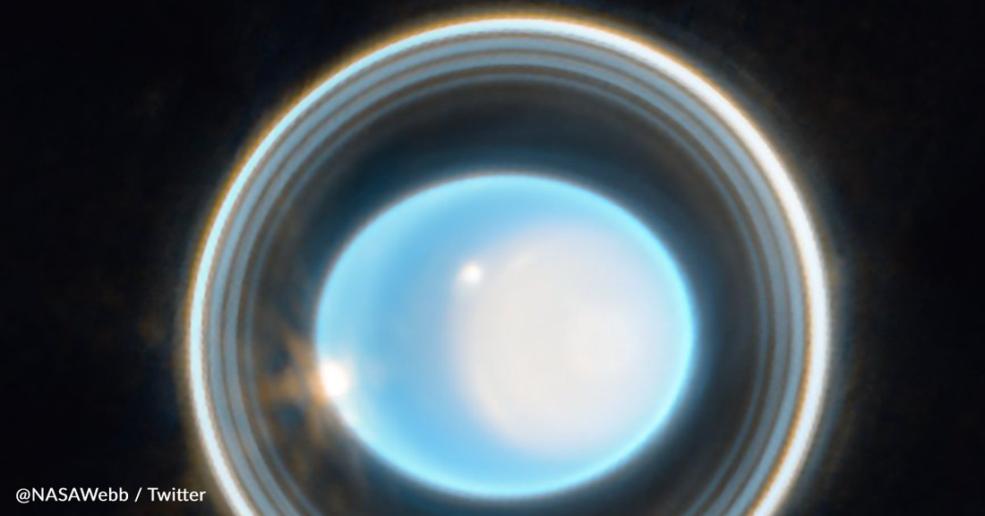 NASA Scientists Capture Rare Image Of Uranus' Rings