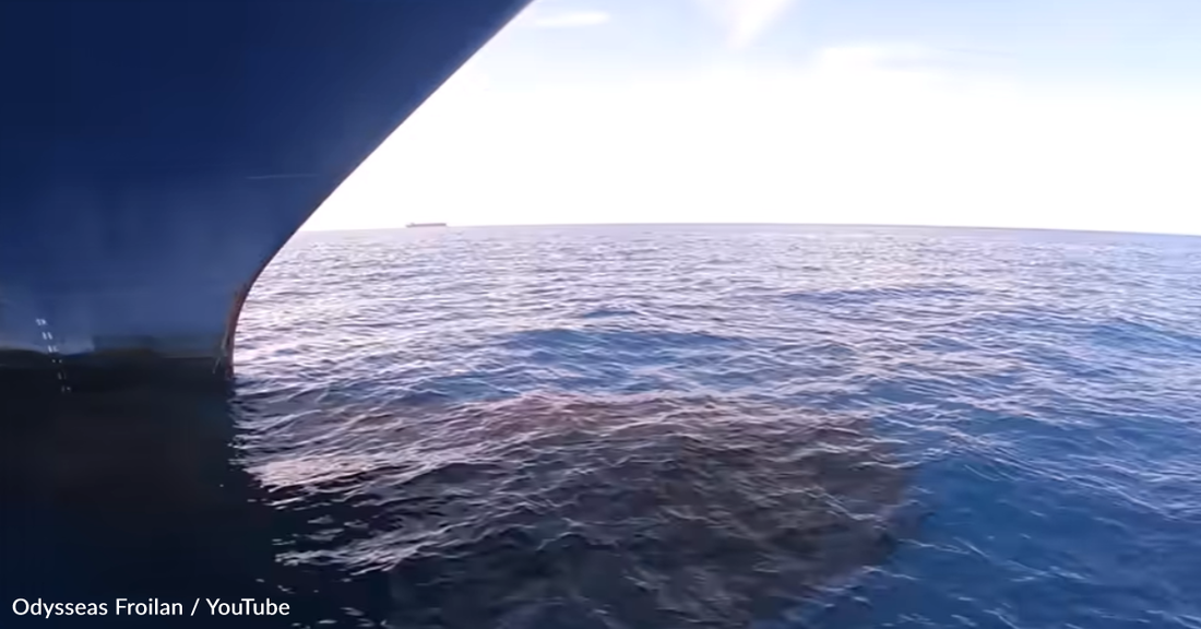 GoPro Shows The Realities Of Aquatic Life Under A Cruise Ship