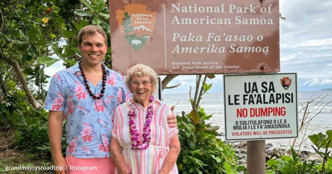 93-Year-Old Grandma Visits All 63 U.S. National Parks With Her Grandson