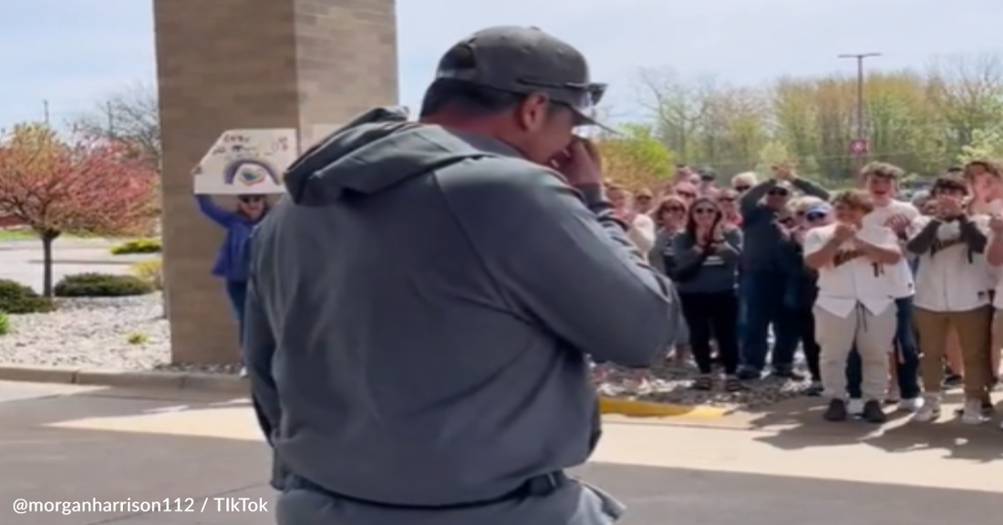 High School Students Show Up To Celebrate Teacher Who Beat Cancer