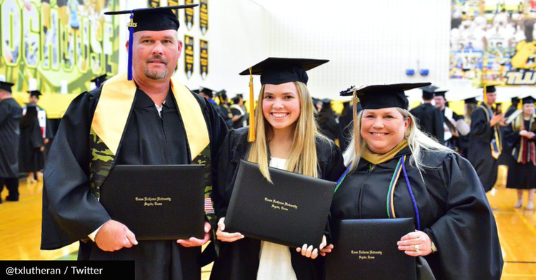 Mom And Dad Graduate University Alongside Their Daughter | GreaterGood