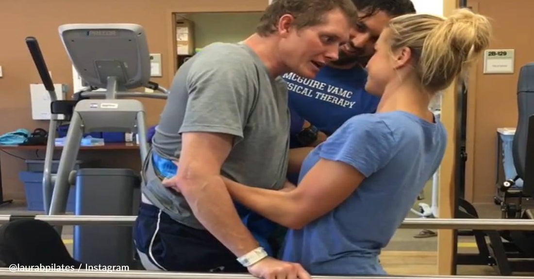 Woman Gets First Kiss From Her Navy Seal Husband After He Wakes From A Coma