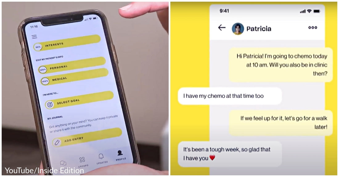 New App Helps Cancer Patients & Survivors Connect With Each Other For Support