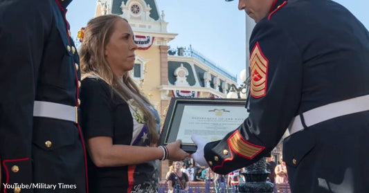 Marine Posthumously Awarded the Navy and Marine Corps Achievement Medal in Ceremony at Disneyland