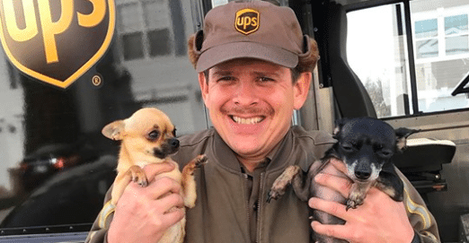 UPS Drivers Have An Instagram Where They Post Photos Of Friendly Dogs They Meet