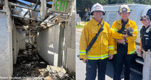 "Resilient" Cat Found Alive 72 Hours After Devastating Apartment Complex Fire