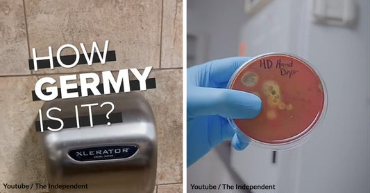 Viral Experiment Shows Horrendous Bacterial Growth On Hand Dryers