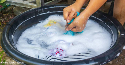 Hand Washing Laundry Releases Substantially Fewer Microplastics Than Machine Washing, Study Finds