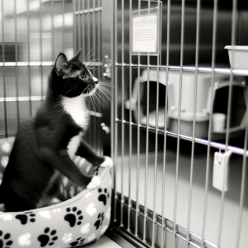 The Hopeful Kitten Behind Bars: A Shelter Adoption Success Story ...
