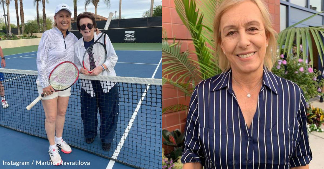 Tennis Great Martina Navratilova Diagnosed with Throat and Breast Cancer