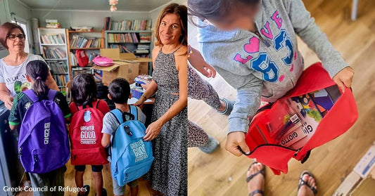 You've Helped Provide School Supplies to Refugee Children in Greece