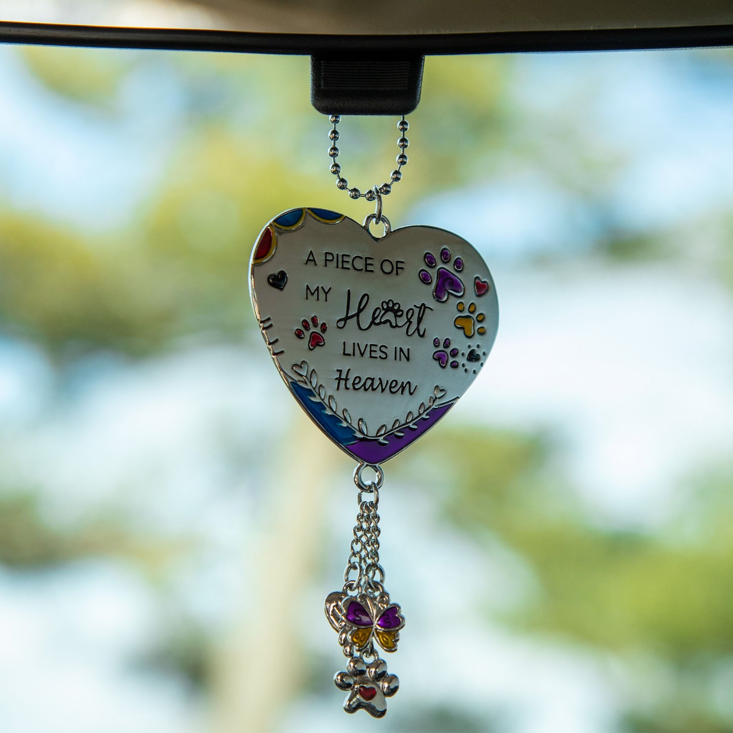 Kitty & Dog Car Charm