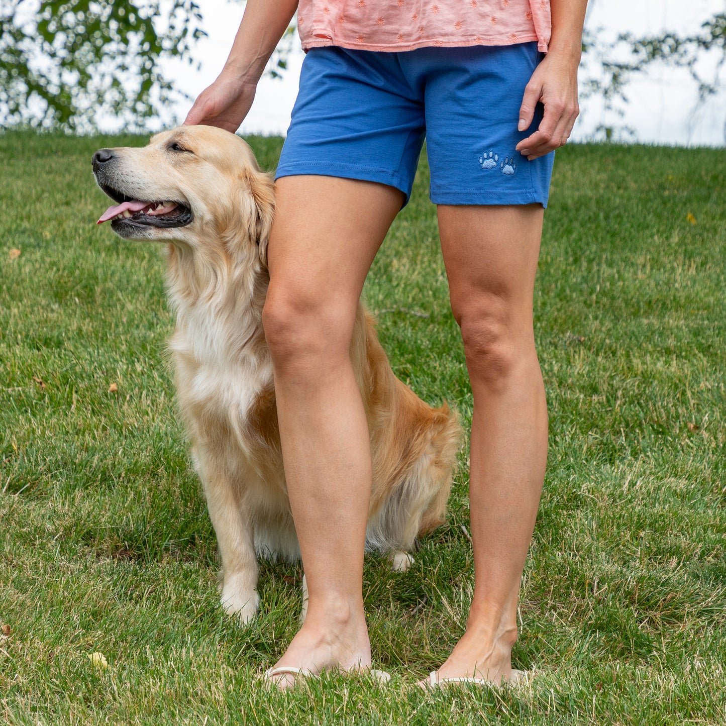 Purple Paw Women's Casual Shorts