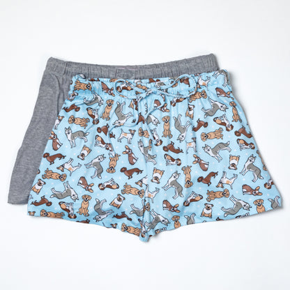 Animal Fun Sleep Shorts - 2 Pack