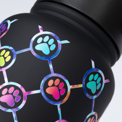 Double Wall Stainless Steel Paw Print Tumbler - 22 oz